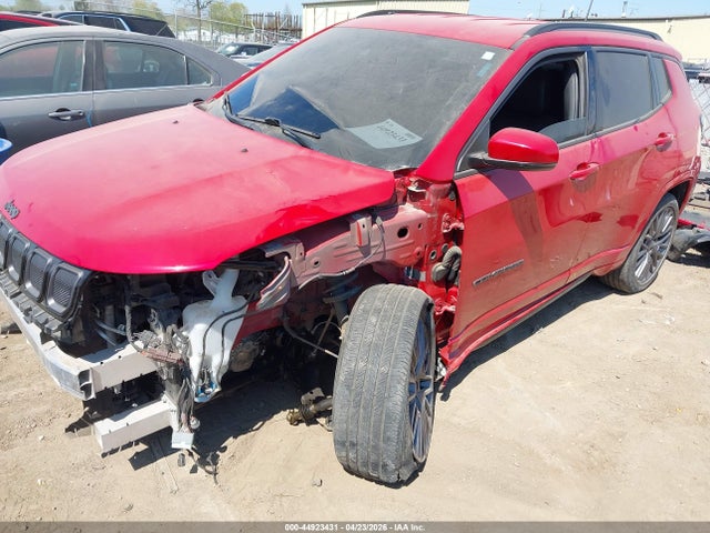 Aukcja sprzedaży 2022 Jeep Compass (red) Edition 4x4, vin: 3C4NJDCB4NT135631, numer aukcji: 44923431
