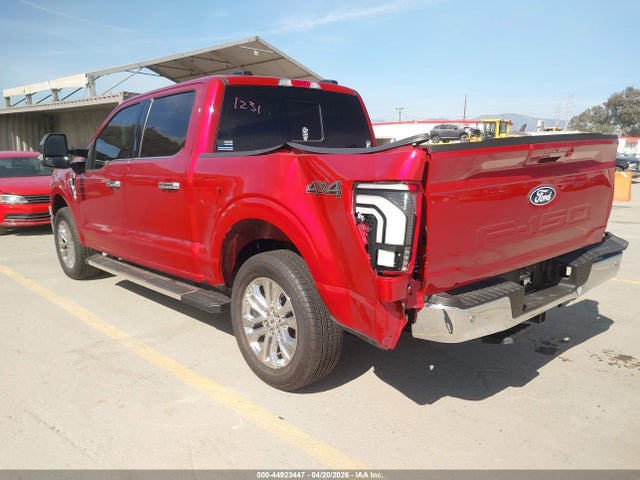 2025 Ford F-150 Lariat მანქანა იყიდება აუქციონზე, vin: 1FTFW5L85SFB32565, აუქციონის ნომერი: 44923447