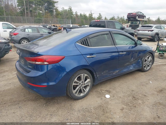 Продаж на аукціоні авто 2017 Hyundai Elantra Limited, vin: 5NPD84LFXHH129914, номер лоту: 44923449