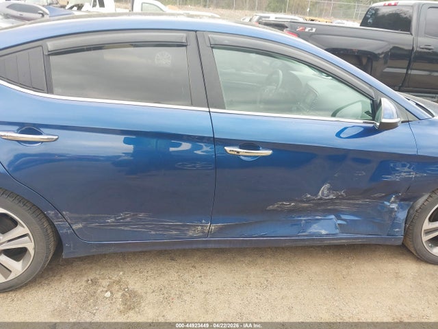 Продаж на аукціоні авто 2017 Hyundai Elantra Limited, vin: 5NPD84LFXHH129914, номер лоту: 44923449