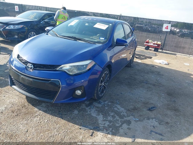 44923487 :رقم المزاد ، 2T1BURHE1EC211240 vin ، 2014 Toyota Corolla S Plus مزاد بيع
