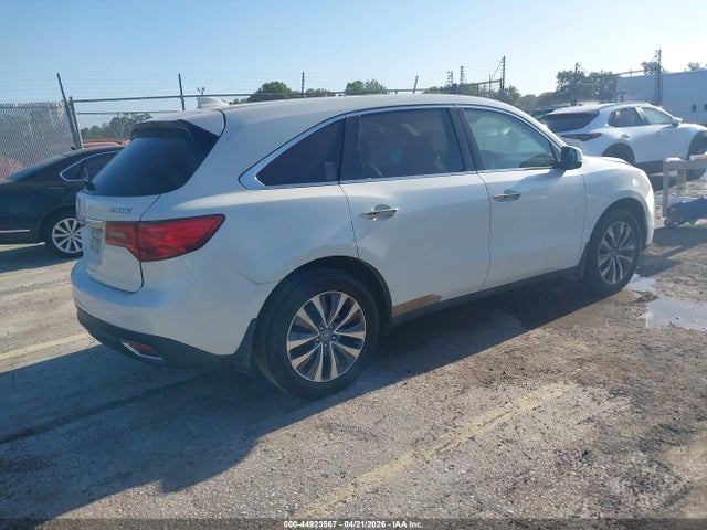 44923567 :رقم المزاد ، 5FRYD3H48FB004614 vin ، 2015 Acura Mdx Technology Package مزاد بيع