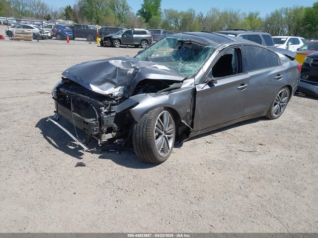 44923687 :رقم المزاد ، JN1BV7AR6EM699895 vin ، 2014 Infiniti Q50 Sport مزاد بيع