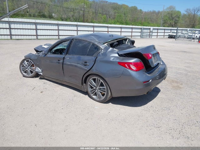 44923687 :رقم المزاد ، JN1BV7AR6EM699895 vin ، 2014 Infiniti Q50 Sport مزاد بيع