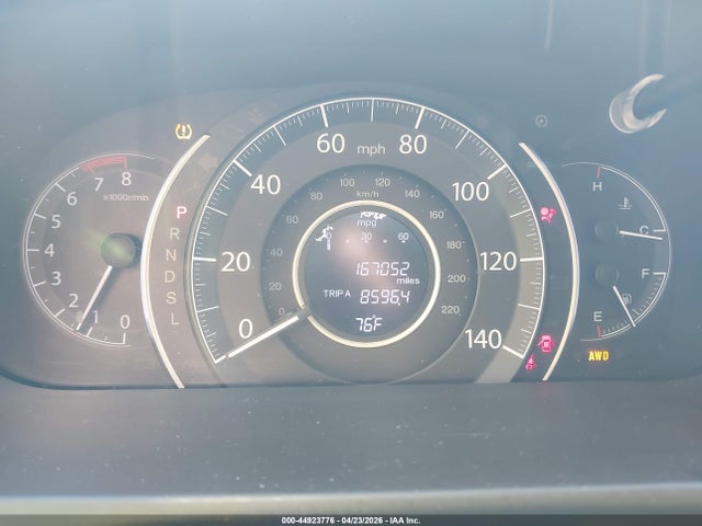 44923776 :رقم المزاد ، 2HKRM4H73FH663594 vin ، 2015 Honda Cr-v Ex-l مزاد بيع