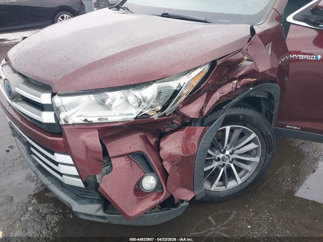 5TDJGRFH6KS062536 Toyota Highlander Hybrid Xle