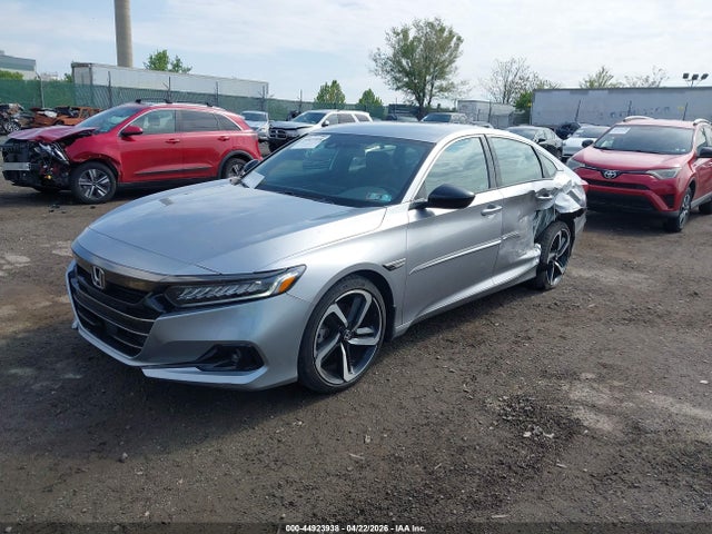 Aukcja sprzedaży 2022 Honda Accord Sport, vin: 1HGCV1F33NA101641, numer aukcji: 44923938