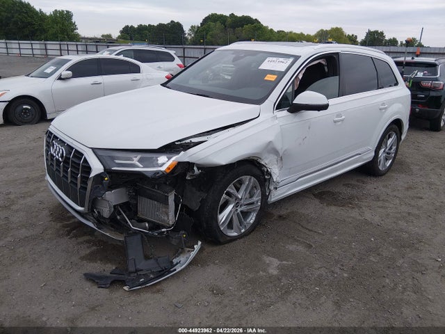 2021 Audi Q7 Premium Plus 55 Tfsi Quattro Tiptronic მანქანა იყიდება აუქციონზე, vin: WA1LXAF79MD016581, აუქციონის ნომერი: 44923962