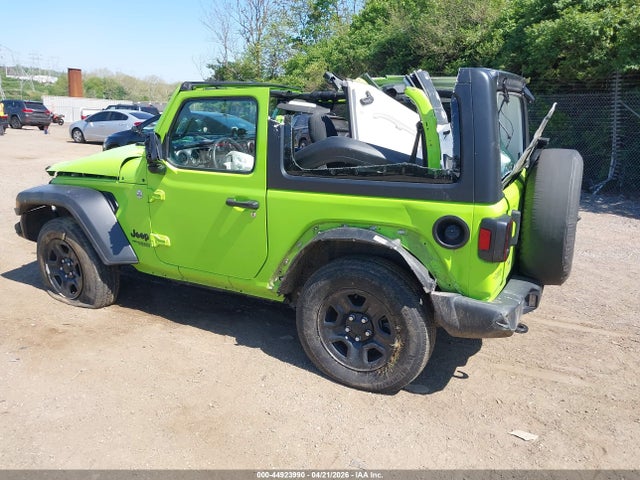 1C4GJXAG4MW807656 Jeep Wrangler Sport 4x4