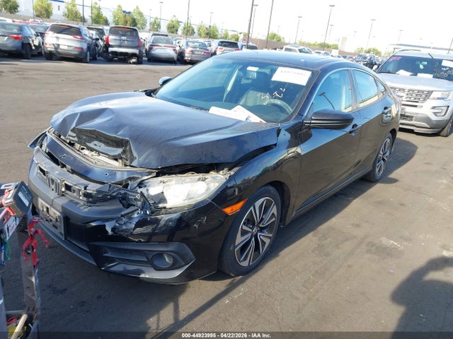 Honda Civic Ex-l 2017 2HGFC1F72HH658147 Image 2