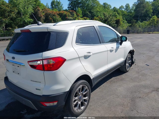 44924008 :رقم المزاد ، MAJ3P1VE7JC219918 vin ، 2018 Ford Ecosport Titanium مزاد بيع