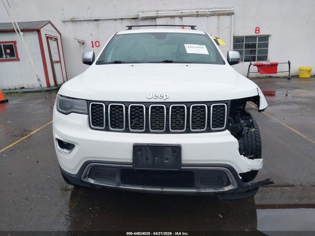 44924020 :رقم المزاد ، 1C4RJFBG7HC617729 vin ، 2017 Jeep Grand Cherokee Limited 4x4 مزاد بيع