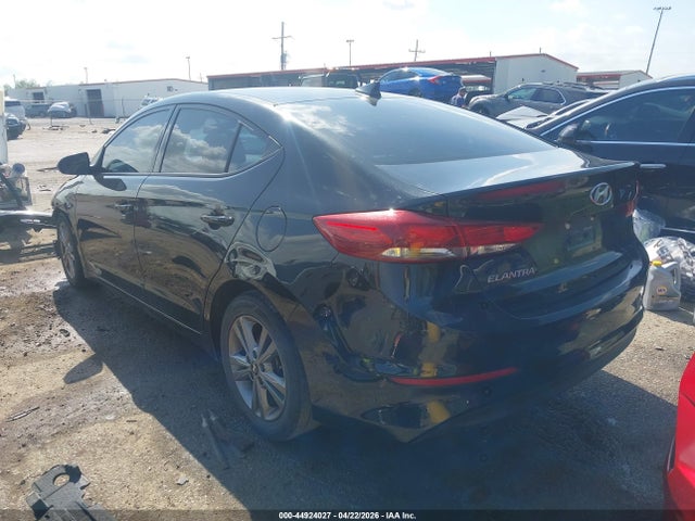 44924027 :رقم المزاد ، 5NPD84LF4JH234891 vin ، 2018 Hyundai Elantra Sel مزاد بيع