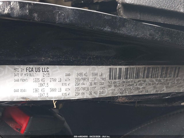 1C4HJXEG7KW572360 Jeep Wrangler Unlimited Sahara 4x4