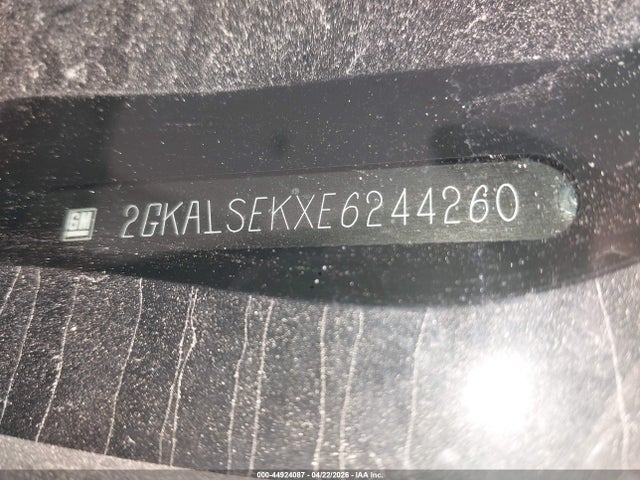 Aukcja sprzedaży 2014 Gmc Terrain Slt-1, vin: 2GKALSEKXE6244260, numer aukcji: 44924087