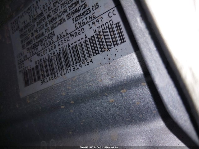 Продажа на аукционе авто 2021 Nissan Sentra Sv Xtronic Cvt, vin: 3N1AB8CV1MY314954, номер лота: 44924175