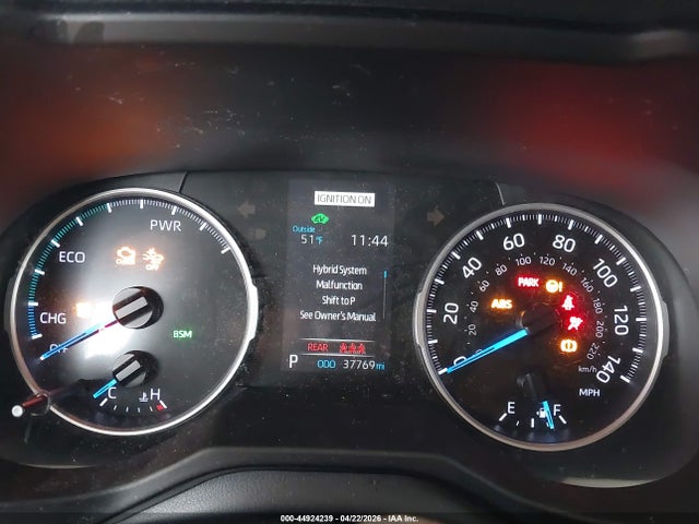 2T3RWRFV3MW118395 Toyota Rav4 Hybrid Xle