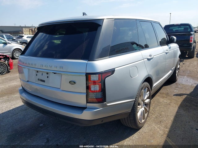 2016 Land Rover Range Rover 5.0l V8 Supercharged მანქანა იყიდება აუქციონზე, vin: SALGS2EF1GA275553, აუქციონის ნომერი: 44924261