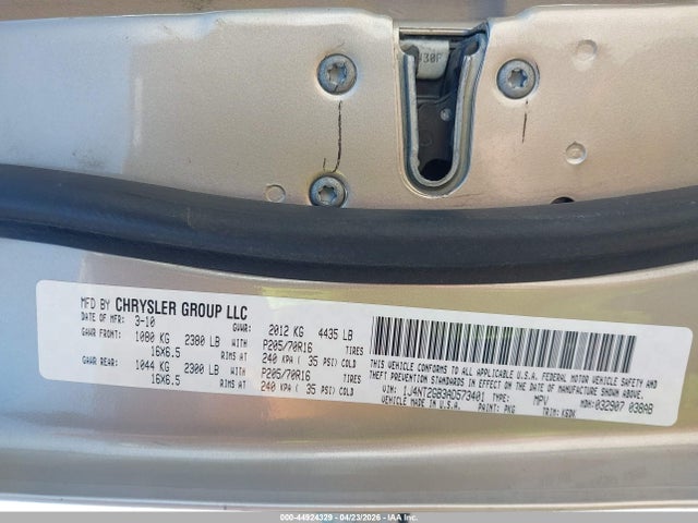 Продажа на аукционе авто 2010 Jeep Patriot Sport, vin: 1J4NT2GB3AD573401, номер лота: 44924329