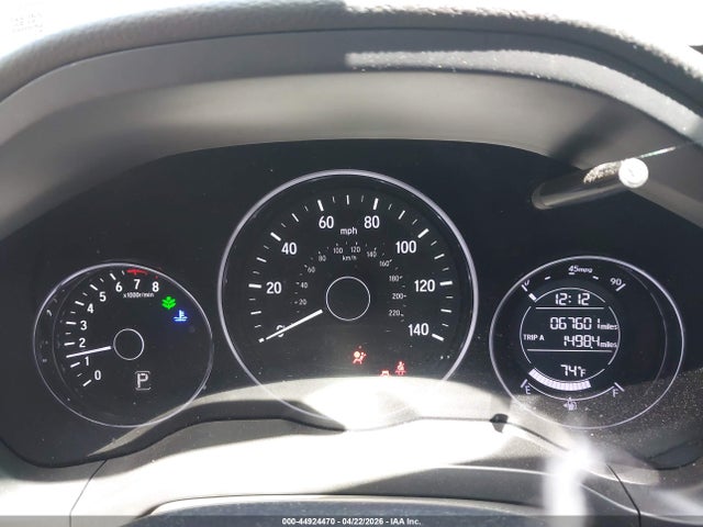 44924470 :رقم المزاد ، 3CZRU5H38NM723763 vin ، 2022 Honda Hr-v 2wd Lx مزاد بيع
