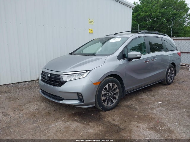 44924540 :رقم المزاد ، 5FNRL6H77MB003780 vin ، 2021 Honda Odyssey Ex-l مزاد بيع