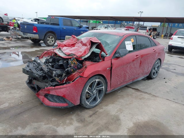 Aukcja sprzedaży 2022 Hyundai Elantra N Line, vin: KMHLR4AF7NU232586, numer aukcji: 44924568