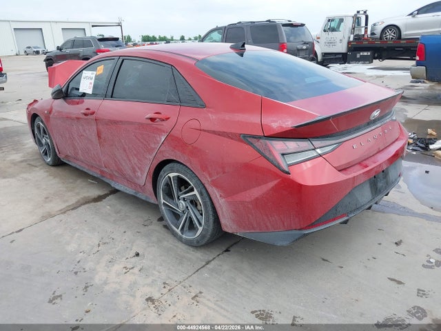 Aukcja sprzedaży 2022 Hyundai Elantra N Line, vin: KMHLR4AF7NU232586, numer aukcji: 44924568