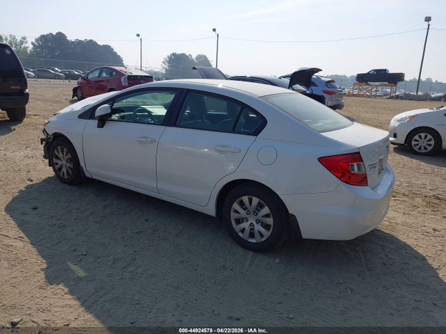 Aukcja sprzedaży 2012 Honda Civic Lx, vin: 2HGFB2F57CH324096, numer aukcji: 44924578