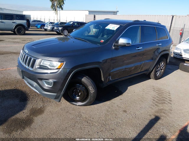 2015 Jeep Grand Cherokee Limited მანქანა იყიდება აუქციონზე, vin: 1C4RJFBG8FC178912, აუქციონის ნომერი: 44924618