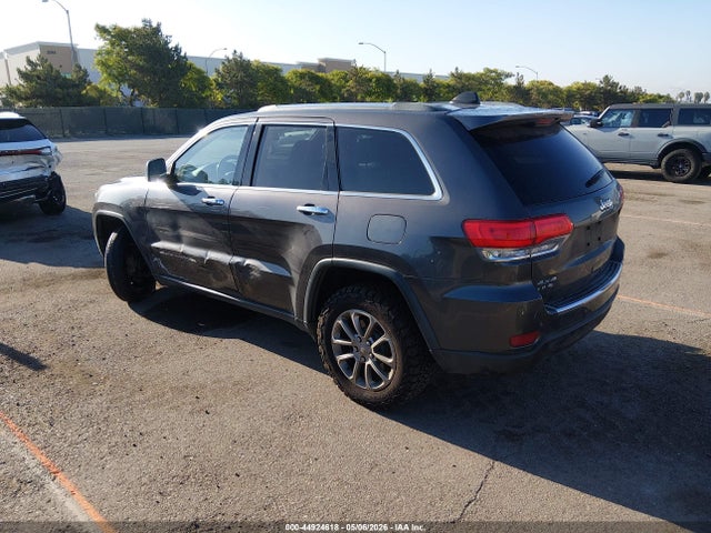 2015 Jeep Grand Cherokee Limited მანქანა იყიდება აუქციონზე, vin: 1C4RJFBG8FC178912, აუქციონის ნომერი: 44924618