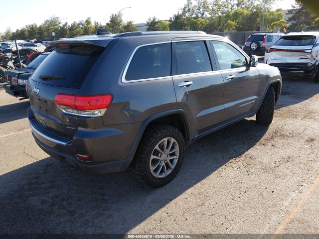 2015 Jeep Grand Cherokee Limited მანქანა იყიდება აუქციონზე, vin: 1C4RJFBG8FC178912, აუქციონის ნომერი: 44924618