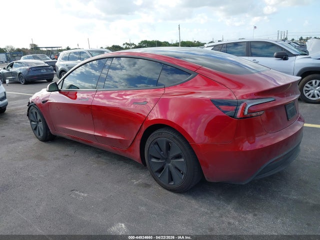 Aukcja sprzedaży 2025 Tesla Model 3 Long Range Rear-wheel Drive/standard Rear-wheel Drive, vin: 5YJ3E1EA1SF064770, numer aukcji: 44924660