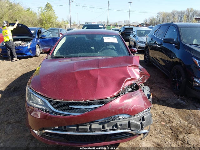 44924697 :رقم المزاد ، 1C3CCCEG8FN540126 vin ، 2015 Chrysler 200 C مزاد بيع