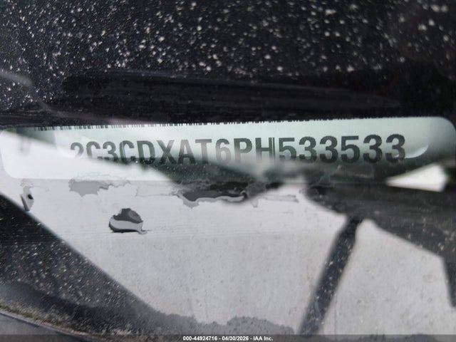 44924716 :رقم المزاد ، 2C3CDXAT6PH533533 vin ، 2023 Dodge Charger Police Rwd مزاد بيع