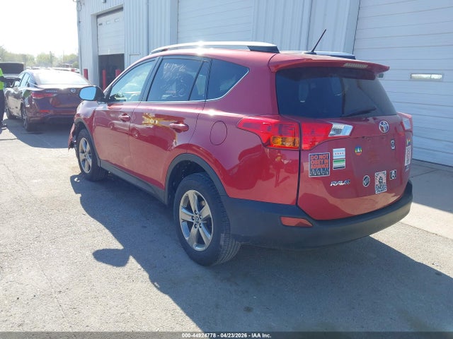 Продаж на аукціоні авто 2015 Toyota Rav4 Xle, vin: JTMRFREV3FD126174, номер лоту: 44924778