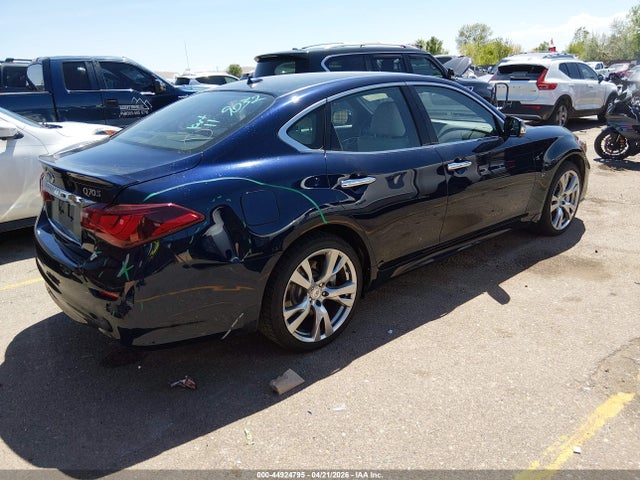 Aukcja sprzedaży 2019 Infiniti Q70 3.7x Luxe, vin: JN1BY1AR7KM585744, numer aukcji: 44924795