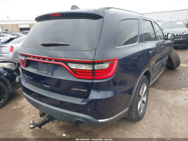 Продаж на аукціоні авто 2016 Dodge Durango Limited, vin: 1C4RDJDG5GC424601, номер лоту: 44924820