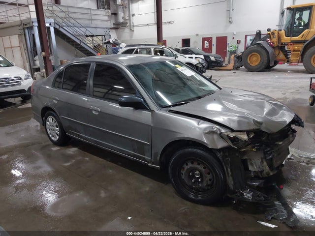 44924899 :رقم المزاد ، 2HGES15584H642382 vin ، 2004 Honda Civic Lx مزاد بيع