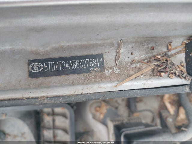Aukcja sprzedaży 2006 Toyota Sequoia Sr5 V8, vin: 5TDZT34A86S276841, numer aukcji: 44924904
