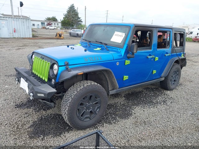 1C4BJWDGXGL155812 Jeep Wrangler Unlimited Willys Wheeler