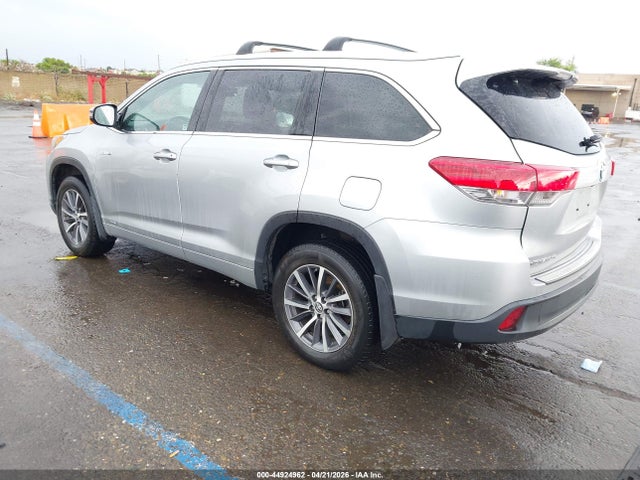 Продажа на аукционе авто 2018 Toyota Highlander Hybrid Xle, vin: 5TDJGRFH9JS041968, номер лота: 44924962