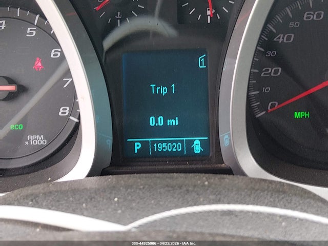 2011 Chevrolet Equinox 1lt მანქანა იყიდება აუქციონზე, vin: 2CNALDEC5B6344080, აუქციონის ნომერი: 44925006