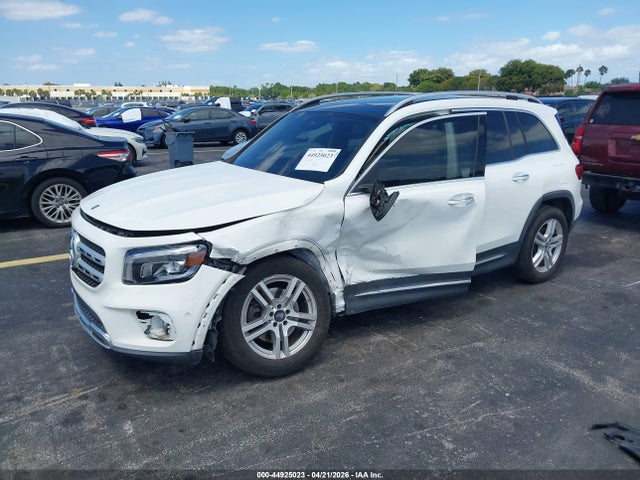 44925023 :رقم المزاد ، W1N4M4HB2NW186804 vin ، 2022 Mercedes-benz Glb 250 4matic مزاد بيع