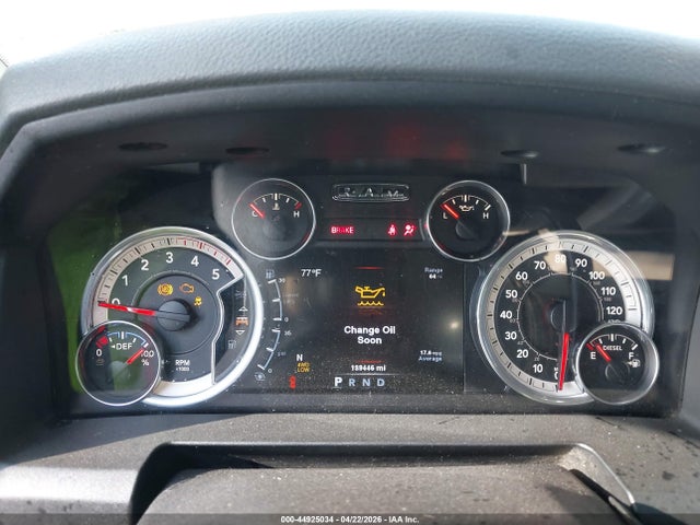 Продажа на аукционе авто 2014 Ram 2500 Big Horn, vin: 3C6UR5DL9EG257290, номер лота: 44925034
