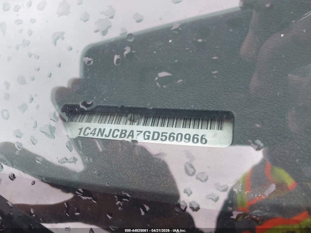 2016 Jeep Compass Sport მანქანა იყიდება აუქციონზე, vin: 1C4NJCBA7GD560966, აუქციონის ნომერი: 44925061