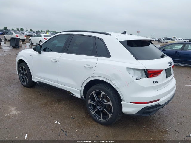 Aukcja sprzedaży 2025 Audi Q3 Premium 45 Tfsi S Line Quattro Tiptronic, vin: WA1EECF37S1024698, numer aukcji: 44925066