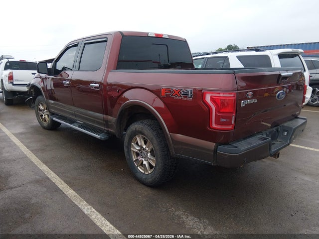 44925067 :رقم المزاد ، 1FTEW1EFXGKD27172 vin ، 2016 Ford F-150 Lariat مزاد بيع