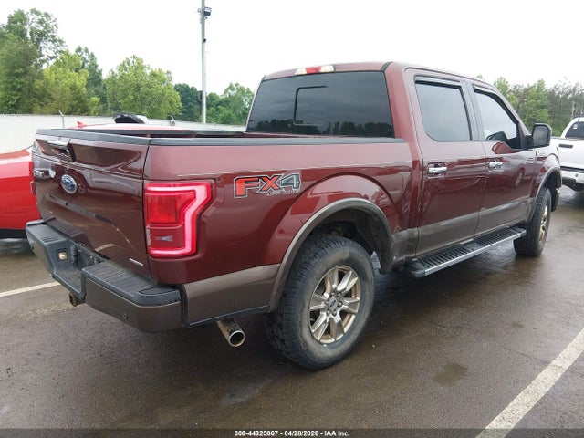 44925067 :رقم المزاد ، 1FTEW1EFXGKD27172 vin ، 2016 Ford F-150 Lariat مزاد بيع