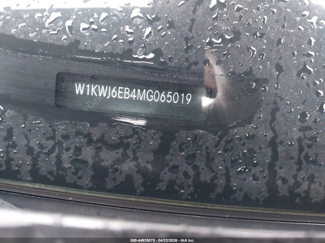 Продаж на аукціоні авто 2021 Mercedes-benz Amg C 43 4matic, vin: W1KWJ6EB4MG065019, номер лоту: 44925075