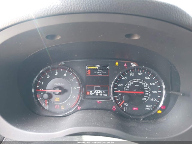 Продаж на аукціоні авто 2020 Subaru Wrx, vin: JF1VA1A66L9804711, номер лоту: 44925092